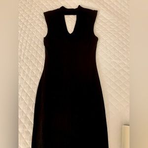 Black Small Mini Dress, Bodycon Fit